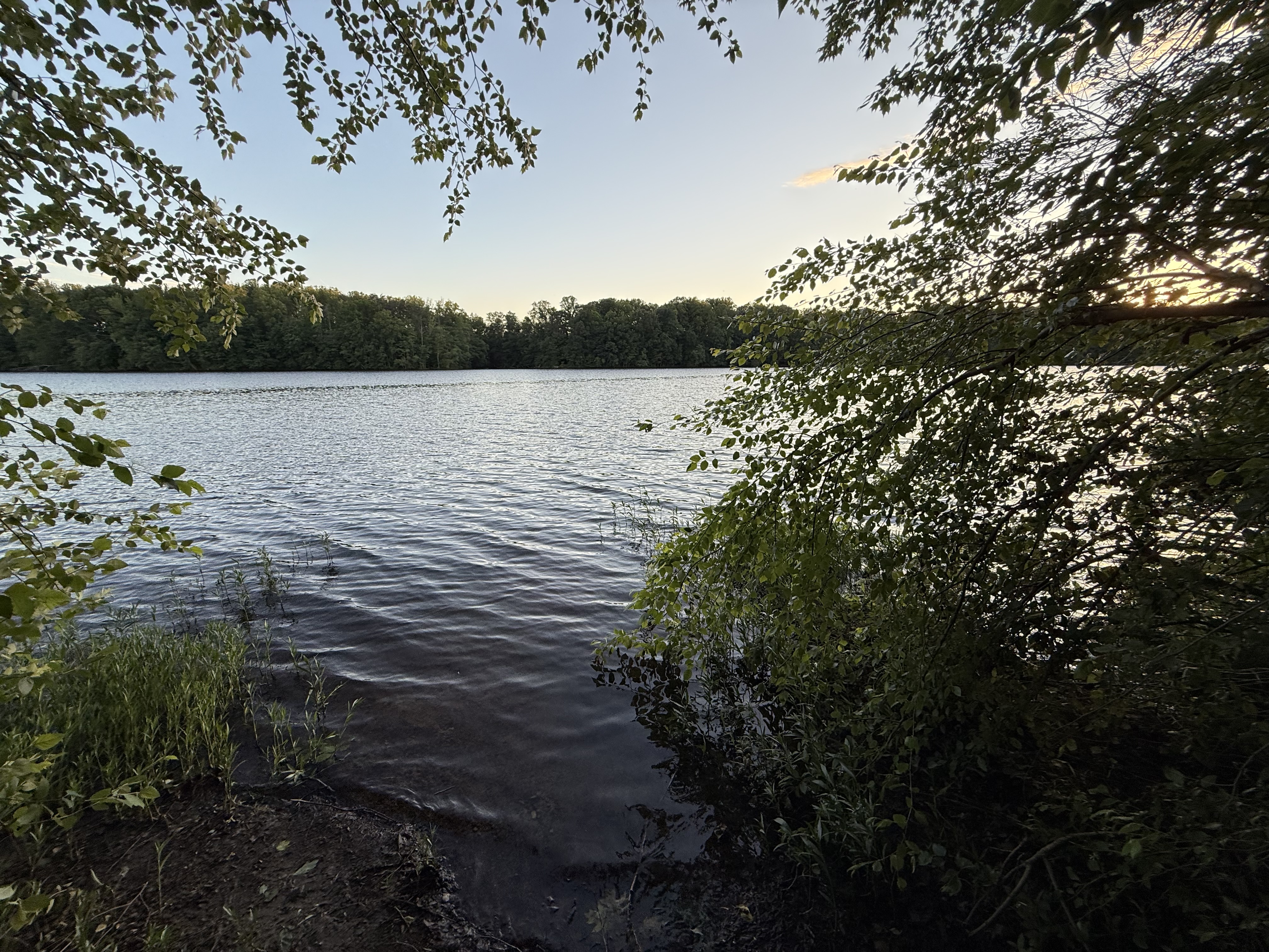 Burke Lake at sunset, Fairfax County, Virginia