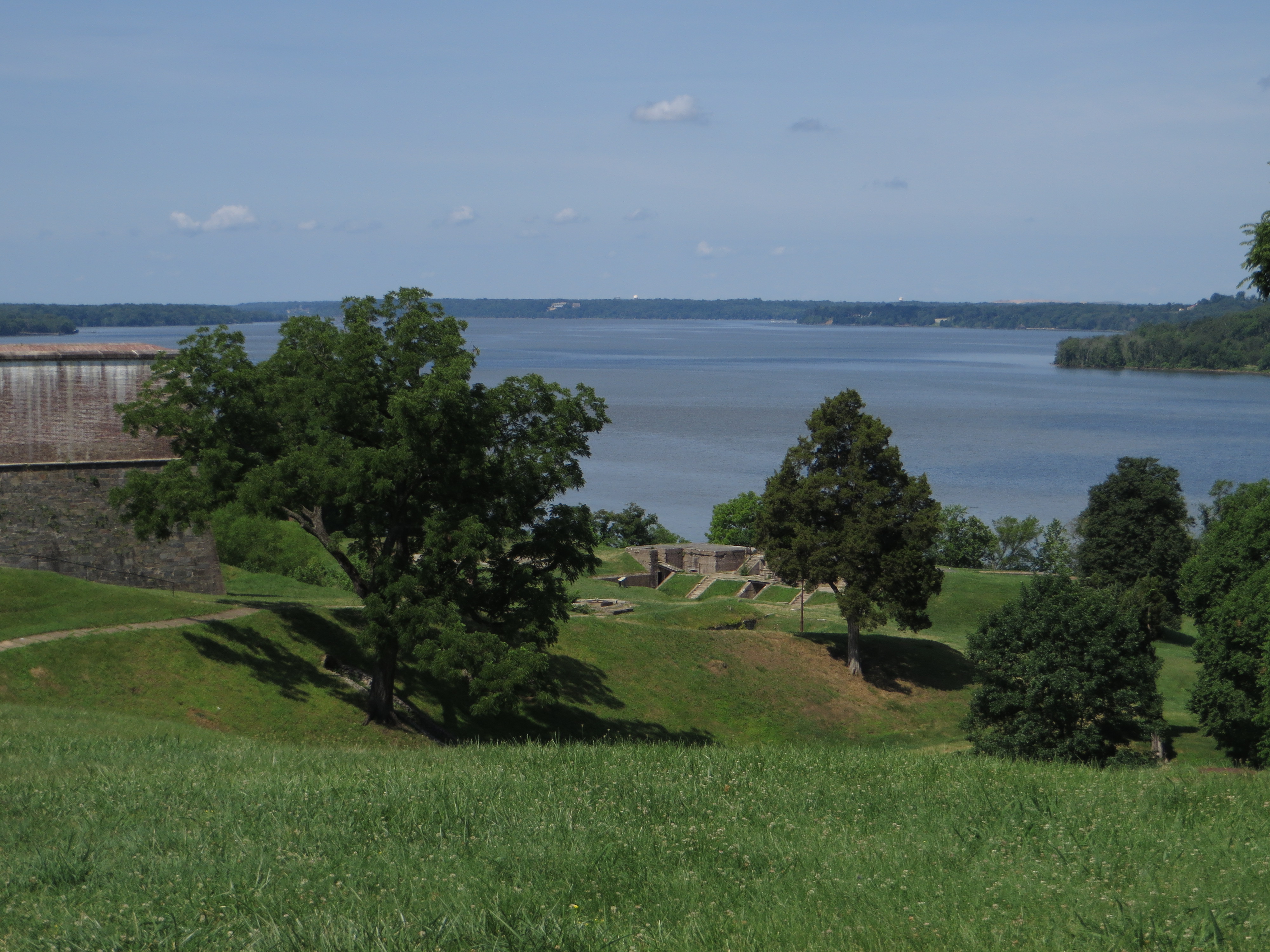 The Potomac River from Fort Washington Park, Maryland