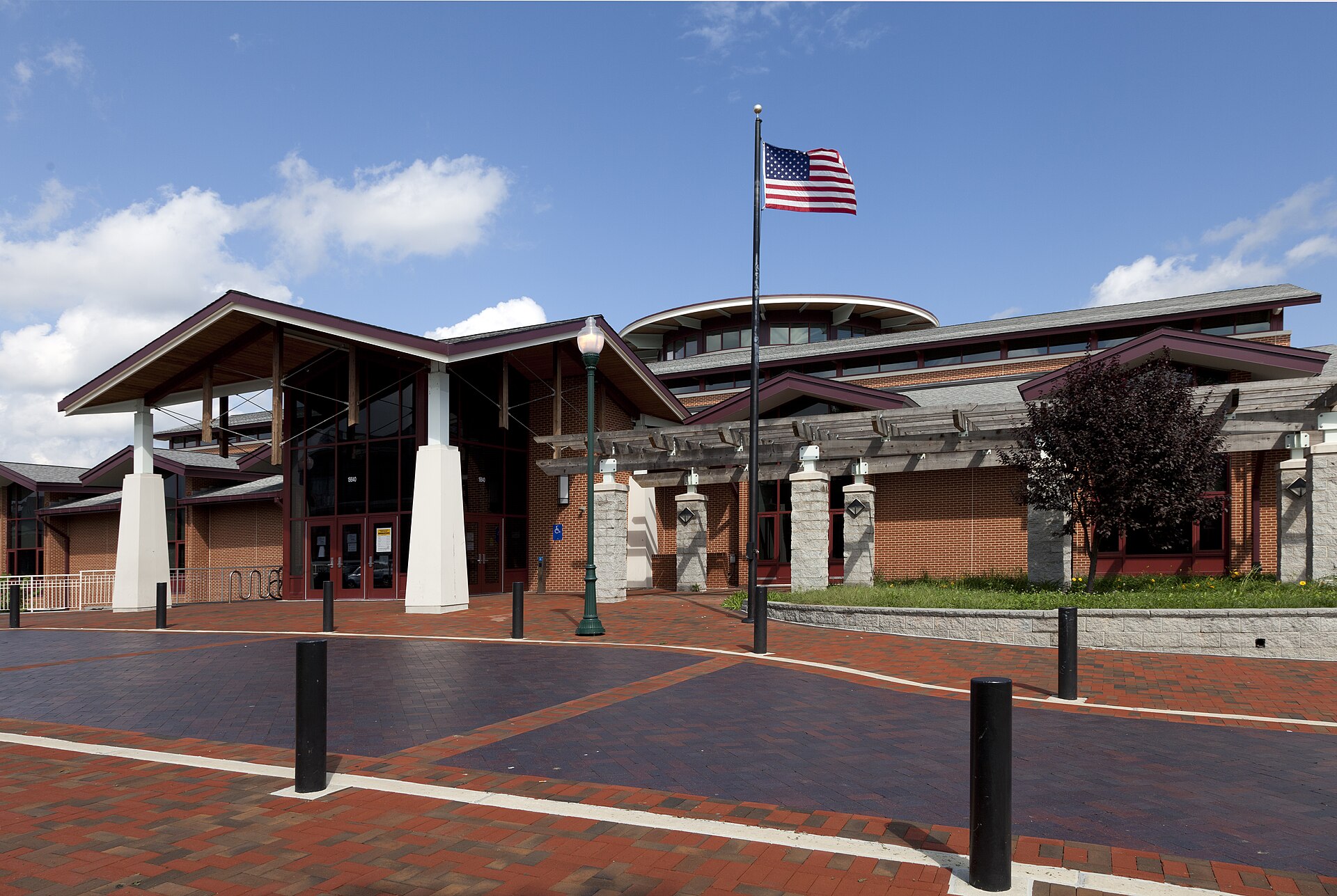 The Germantown Library in Germantown, Maryland