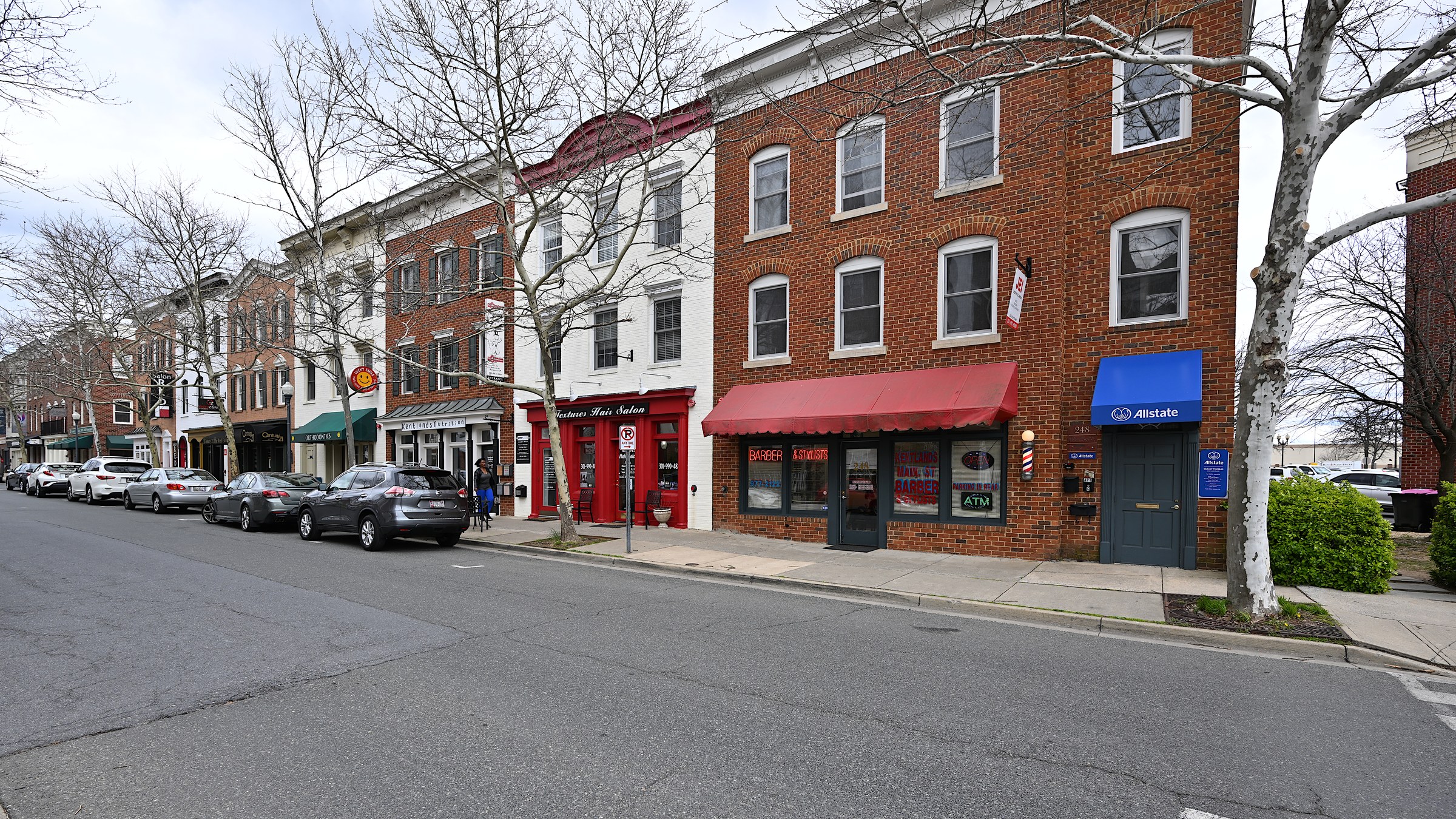 Main Street in the Kentlands, near North Potomac, Maryland