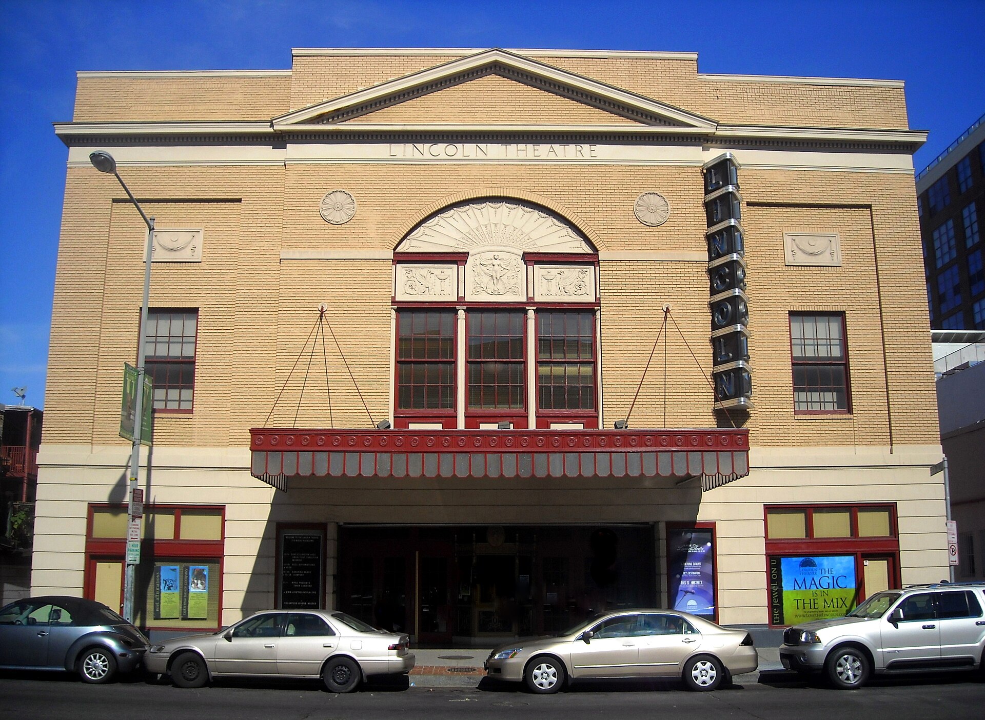 The Lincoln Theatre on U Street in Shaw, Washington DC