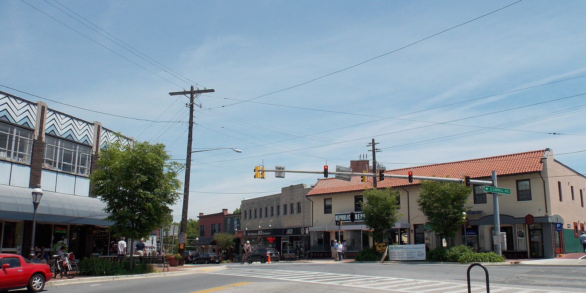 Downtown Takoma Park, Maryland