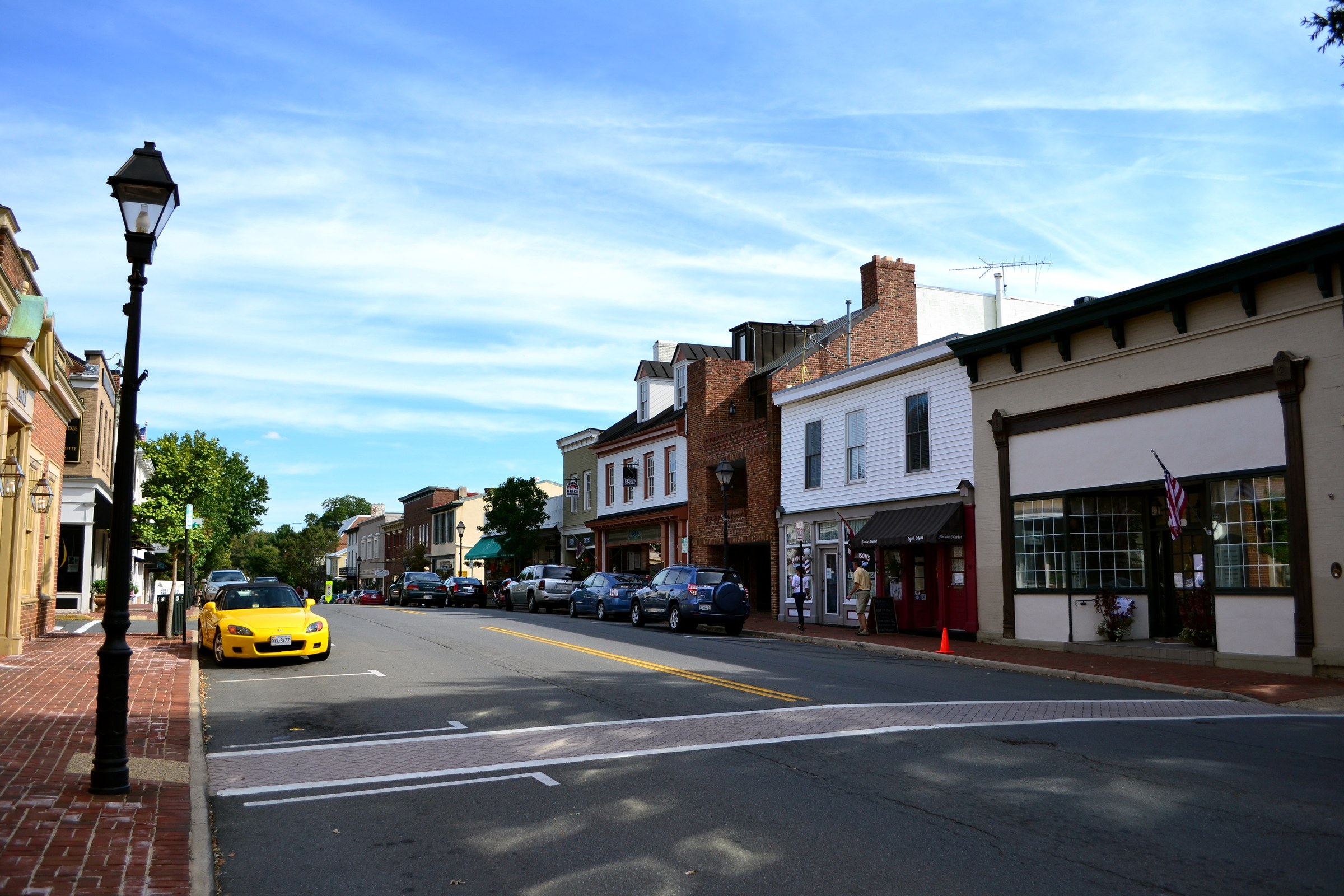 Old Town Warrenton Main Street, Virginia